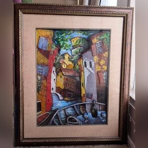 Miguel Freitas RARE 3D shadow box framed